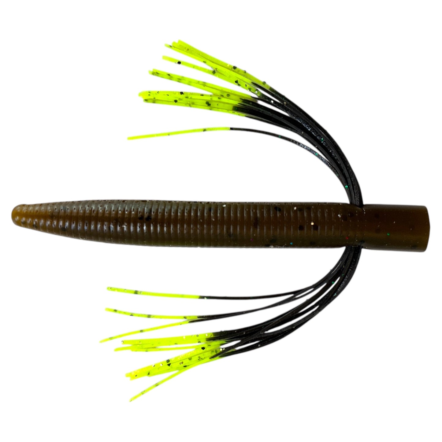 Nedbait - Green Pumpkin - Chartreuse Tip