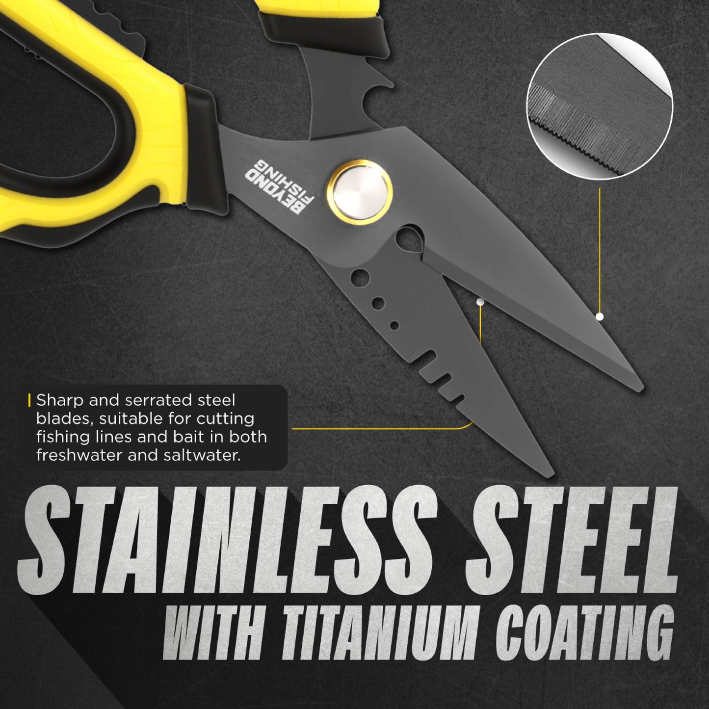 6.5" Omni Pro Fishing Shears