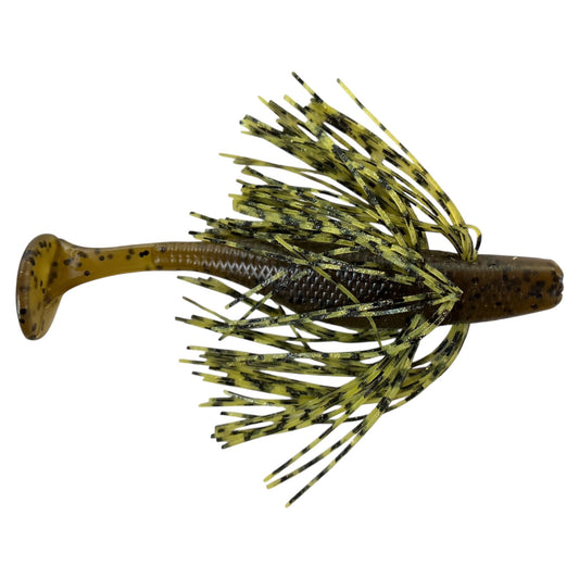 Rattl'n Sowbelly 3.5" - Green Pumpkin - Craw Green